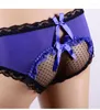 Underpants Men Lace Rope Style Briefs Gay Male Breathable Oil Silica Massage Socks Erotic Underwear