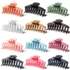 Pinces à cheveux Barrettes 12 Pack griffe 433 pouces antidérapant grandes pinces mates pour cheveux longs accessoires cheveux femmes 230907