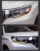 Reflektory samochodowe Wymiana dla Toyota New Prado 20 18-20 21 LED LED LED LED Sygnał przedni