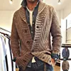 Herrtröjor Cardigan Coat Knitwear Designer Luxury Clothing Autumn and Winter Long Sleeve Single Breasted Regular Fit Fashionmale Top