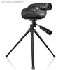 Телескопы Gomu 10-30X50 HD Zoom Монокуляр Bird Watch Высококачественный азотный водонепроницаемый телескоп-бинокль для охоты Противоударный штатив Q230907