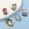 Brooches Anime Avatar Lapel Pins Cartoons Enamel Badges For Women Cute Fashion Metal Hijab Decorative Brooch Clothes