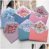 Gratulationskort 6st tryckt blomma kuvert brevpapper kawaii brevpapper bröllop gratulationskort inbjudan väska kontorsskola leveranser dh1tc