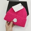 Caps Chapéu de lã Caps Designer Beanie chapéu moda cashmere carta masculina de malha e feminina 19 chapéus casuais boné outono e inverno cores lã de alta qualidade