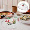 Dinnerware Sets 2 Pcs Table Tents Cover Serving Protective Grille Net Patio Mesh Iron Wire Outdoor Plate