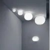 Applique murale plafond sphérique intérieur verre blanc chambre étude cuisine luminaire simple