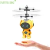 ElectricRC Animals Remote Control Sensing Aircraft Robot Model Induction Flying Toys LED RC Drone USB Charging Gesture Kids's Gifts VG85 230906