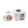 Mugs Creative Personality Simple 3D Dog Mouth Pig Nose Coffee Milk Beer Drink Mug Cup