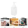 Liquid Soap Dispenser 2pcs Foaming Hand Pump Bottle Refillable Empty Shampoos Lotion Containers For Bathroom Vanity Countertop Kitchen Sink