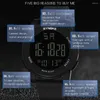 ساعة معصم متعددة الوظائف رقمية للرجال أزياء الرياضة مشاهدة ساعة كرونوغراف الالكترونيات في الهواء الطلق RELOJ HOMBRE