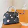 Neue Umhängetaschen Luxurys Designer-Muscheltasche ALMA BB Buchstabenmuster Fadenprägung Echtes Leder Klassische Damenhandtasche Damen Geldbörse Handtaschen Schulterbrieftasche