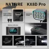 Fahrradbeleuchtung NATFIRE 12 LED-Licht 4800 Lumen USB C wiederaufladbar Aluminium MTB Fahrrad 10000 mAh Power Bank Scheinwerfer 6 bis 230907