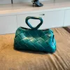 7A Genuine Handbags Luxury BVs Designer Botteg Vena Bags Grasp Woven Triangle Ring Handbag Blue X4VHY