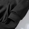 Felpe con cappuccio da uomo American Gothic Print Design Pullover Zipper Uomo Estetica 2023 Autunno Inverno Tendenza di nicchia Felpa con cappuccio da donna allentata