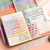 Adhesive Tapes 100Pcs Grid Washi Journal Supplies Basic Masking Tape Scrapbooking Decorative Stationery Cute Washitape 2016 230907