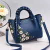 Sac à bandoulière pour femmes en usine 8 Elegant Flower Brodery Handbag Daily Joker Color Color Sac de cette année Sacs à main tissés de cette année 0626 # #