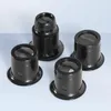 Watch Repair Kits 4PCS/Set 5X 10X 15X 20X Jeweler Tool Magnifier Monocular Loupe Lens Eye Len Kit Tools