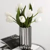 Vase Novelty Design屋内花瓶美学リビングルーム贅沢なモダンフラワーセラミック大ヴァシフィオリ家庭用品
