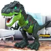 ElectricRC Animals Remote Control Kids Walk Sounds Dinosaur Model Toys Large Size Electric Walking Toy With Music Light Spray Gifts For Boy 230906