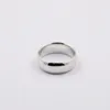 Cluster Rings Custom-Engraved Classic Mens Silver Band Ring