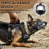 Dog Collars Leashes Benepaw No Pull Dog Harness No Choke Easy Control Handle Reflective Pet Harness 2 Leash Clips Adjustable Soft Padded Dog Vest 230906