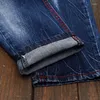 Men's Jeans Men Ripped Denim Pant High Quality Straight S Motorcycle Plus Size