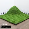 Dekorative Blumen 1x1M Akünstliche Moospflanze Simulation Landschaft Bonsai Umwelt Dekoration Kunstrasen Beflockung Grün La