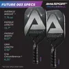 Raquetes de squash AMASPORT Matrix Pickleball Paddle Edgeless Widebody Shapes DuraEdge 13MM PP Core 230906