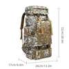 Backpack Outdoor Camuflage Plecak Mężczyźni Duża pojemność wodoodporna na świeżym powietrzu plecak podróżujący plecak dla mężczyzn torba turystyczna 230907