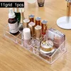 Boîtes de rangement organisateur de maquillage pour boîte à cosmétiques acrylique rouge à lèvres bijoux brosse