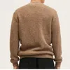 Men's Sweaters Fall Winter Fashion Vintage Long Sleeve V Neck Knitwear Coat For Men Casual Cardigan Knitted Sweater Thickened Warm Jacket