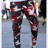 Männer Hosen 2023 Camouflage Outdoor Sport Freizeit Slim Fit Leggings Fitness Overalls