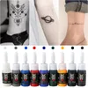 Other Permanent Makeup Supply 5ml Tattoo Ink Pigment Body Art Multicolors Kits Professional Beauty Paints Supplies Semipermanent Eyebrow 230907