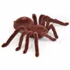 ElectricRC Animales Scary Control remoto Creepy Soft Plush Spider Infrarrojo RC Tarantula Toy Kid Regalo 230906