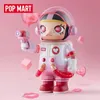 Boîte aveugle Popmart MEGA 100% SPACE MOLLY boîte aveugle jouets Collection série boîte mystère devinez sac Caja Ciega Kawaii modèle de bureau filles cadeau 230906