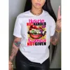 デザイナーレディースTシャツroundネックホワイトリップス米ドル印刷されたTシャツファッションシャツトップ