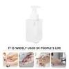 Liquid Soap Dispenser 2pcs Foaming Hand Pump Bottle Refillable Empty Shampoos Lotion Containers For Bathroom Vanity Countertop Kitchen Sink