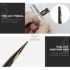 Eyebrow Enhancers Design Metal Sharpener Universal Pencil Thin Tip Tools for Sharping Duckbill Wood 230906