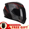 Caschi da moto Casco da corsa classico integrale Scooter Ebike Casco da equitazione di sicurezza aperto Visiera parasole Casque Moto De Capacete