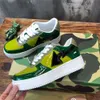 TOP Qualité S Sta Sneaker M1 Designer Casual Chaussures Baskets Basses En Cuir Classique Chaussure De Sport Ape Singe Forme MEDICOM TOY CAMO SK8 Taille 35-45