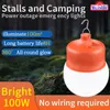 Lanterne portatili LED Lampadina di ricarica Interruzione di corrente Emergenza domestica Illuminazione stradale all'aperto Stand notturno