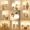 Lámpara de pared B010 Luz LED Cristal Moderno Minimalista Iluminación de jardín Dormitorio TV Fondo Decoración del hogar