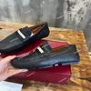 Designerklassiker Pearce Drivers Navy Loafer Herren Leder hochwertige Casual Doudou Schuhe Luxus Outdoor Lederschuhe Größe 39-46