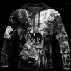 Herrtröjor 2023 Autumn Fashion 3D Printing Hoodie Sweatshirt Unisex Street Clothing Pullover Casual Large Size