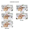 Solglasögonramar Fashion AntiBluray Women Eyewear Retro Myopia Men Eyeglasses Frame Trend Optical Computer Transparent Universal Glasses 230907