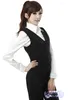 Women's Vests ! Plus Size Red Black Vest Work Wear Slim Short Veste Femme 2023 Spring Waistcoat Office Lady Sleeveless Jacket