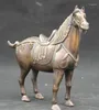 Декоративные статуэтки Song Voge Gem S1664 8 "китайский фэншуй бронзовый знак зодиака год Тан статуя лошади скульптура