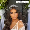 Jóias de cabelo de casamento TAZIRN pequeno floral casamento noiva coroas zircônia cúbica tiaras artesanais CZ cocar de noiva baile de aniversário festa acessórios de cabelo 230907