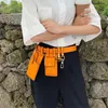 Waist Bags Ladsoul Women Bag Fashion Belt Crossbody Chest Girl Fanny Pack Small Phone shoulder strap Packs PU 230906