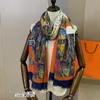 Bufandas Diseñador Nueva bufanda de cachemira Anillo para mujer Terciopelo Suave y ligero Bufanda larga Mantón Doble uso Otoño e invierno Bufandas cálidas con borde crudo F8RJ